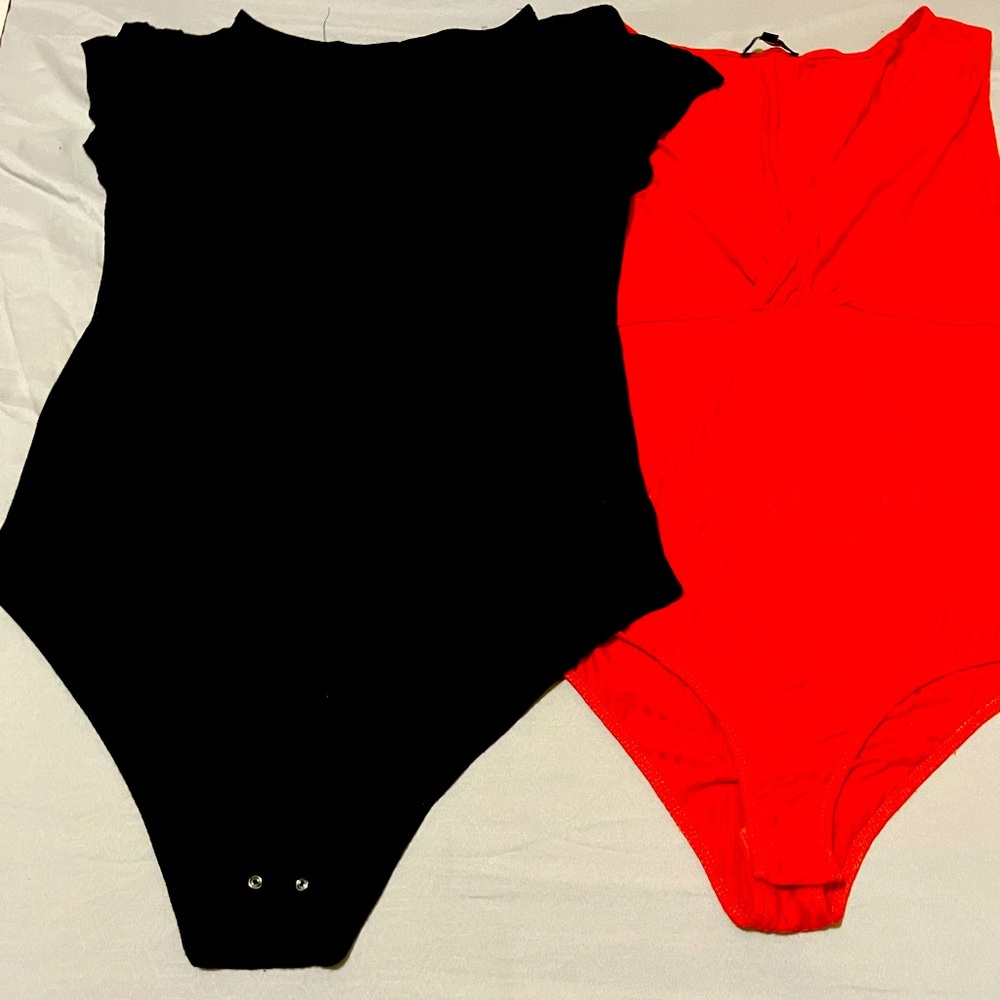 Both are body suits they are long and they are comfortable